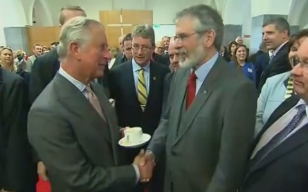 Prince Charles and Sinn Fein leader come together in historic meeting